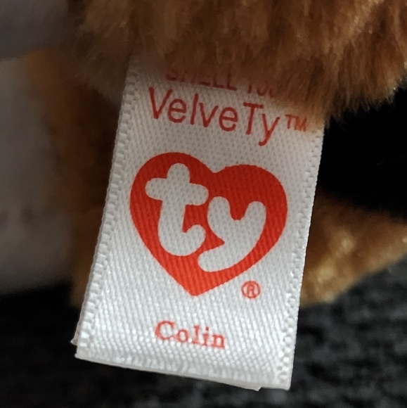 Ty Beanie Babies Colin Plush - Picture 4 of 7